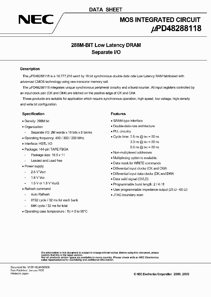 UPD48288118FF-EF25-DW1_3875491.PDF Datasheet