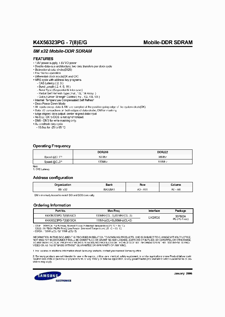 K4X56323PG-7EC30_3881951.PDF Datasheet