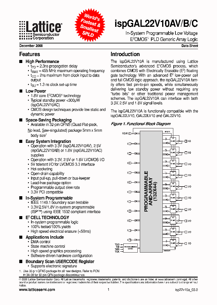 ISPGAL22V10AB-5LNNI_3883811.PDF Datasheet