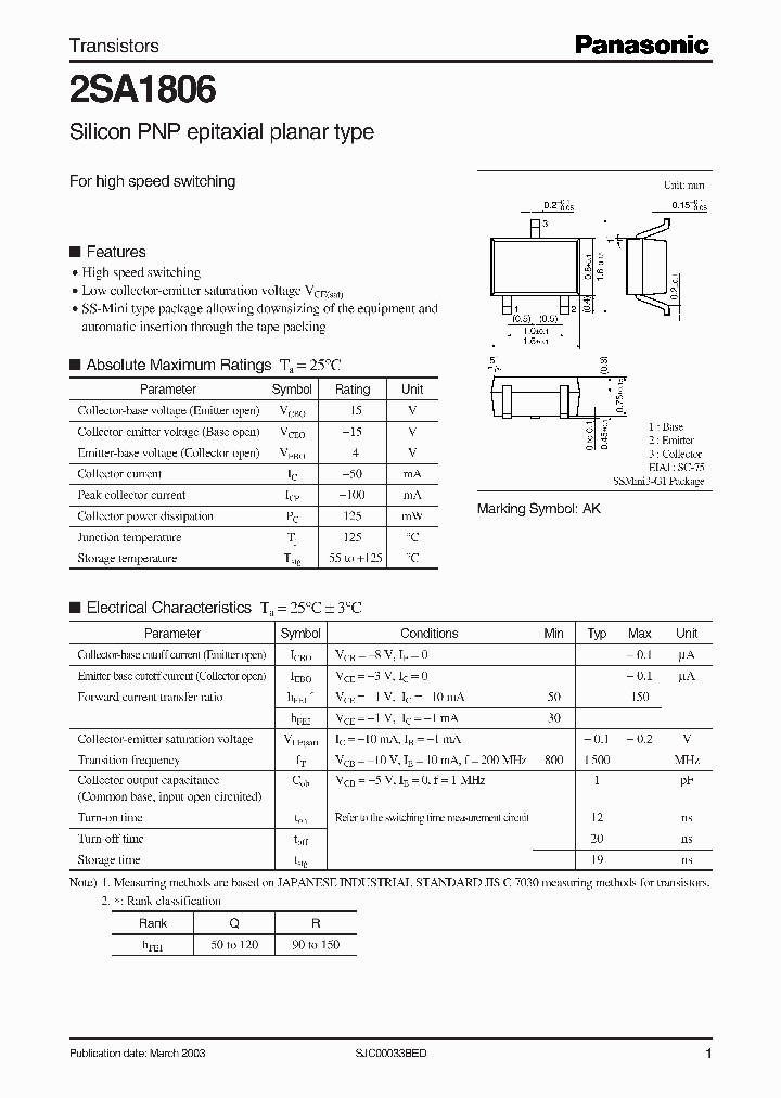 2SA1806_4119472.PDF Datasheet