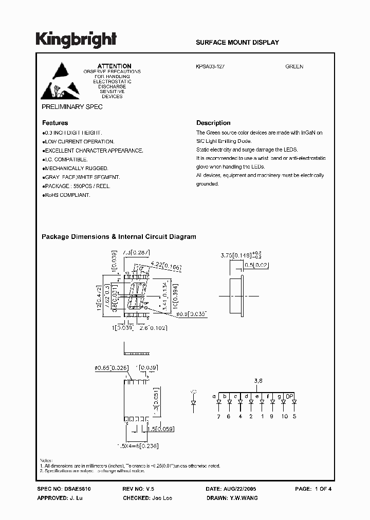 KPSA03-127_3893687.PDF Datasheet