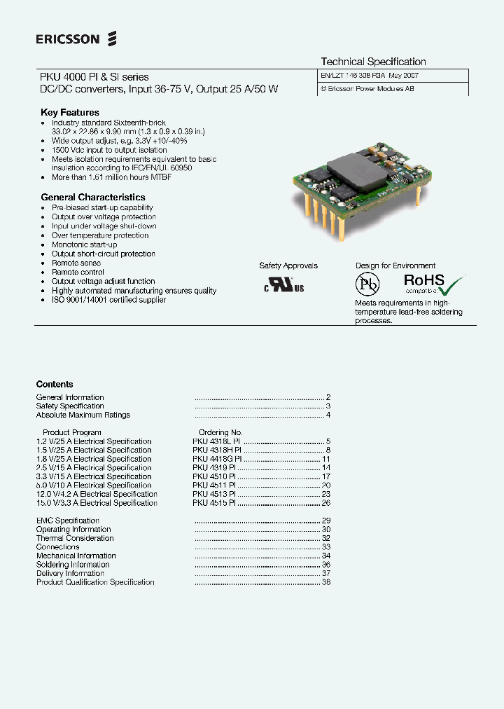 PKU4318LSILA_3904221.PDF Datasheet