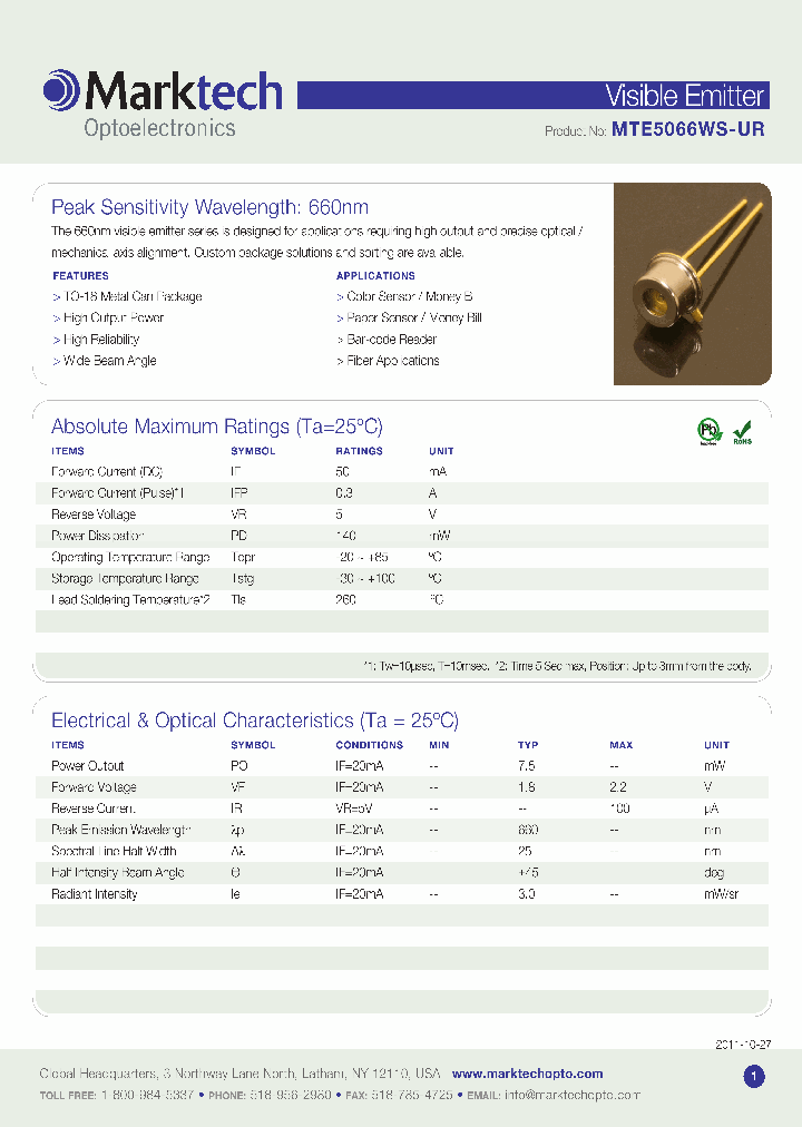 MTE5066WS-UR_4146097.PDF Datasheet