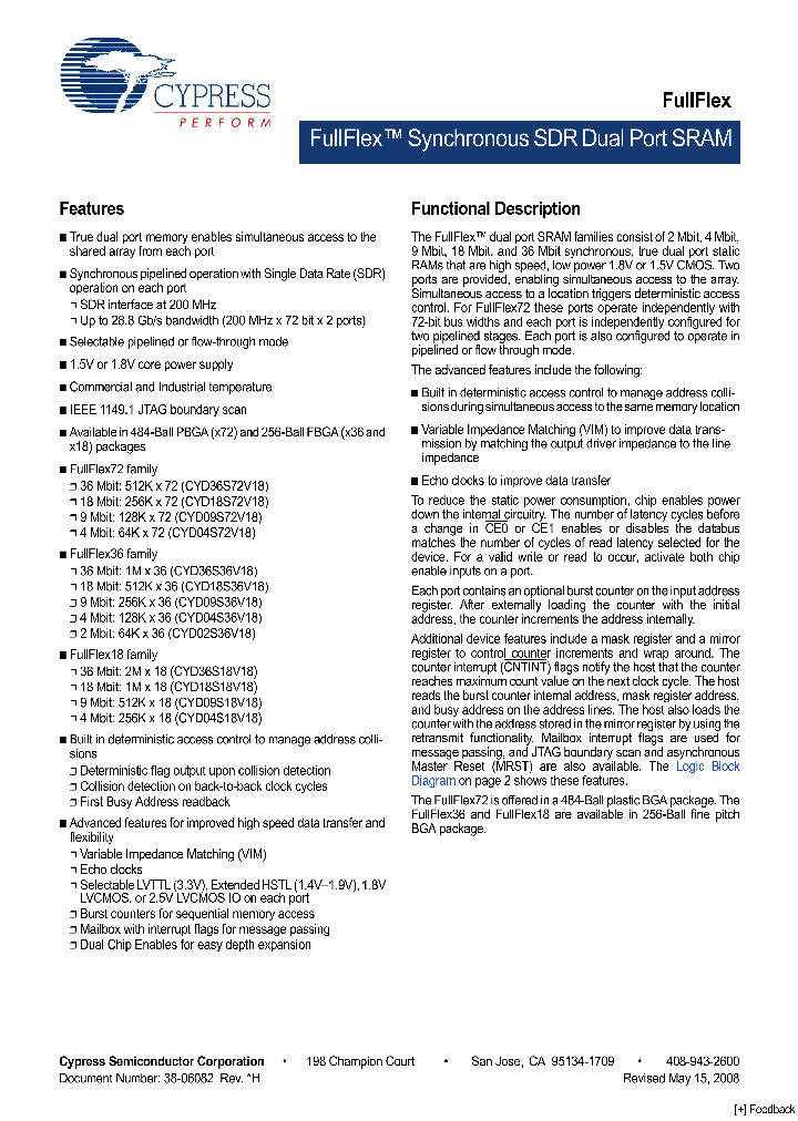 CYD18S18V18-167BBAXC_3915986.PDF Datasheet