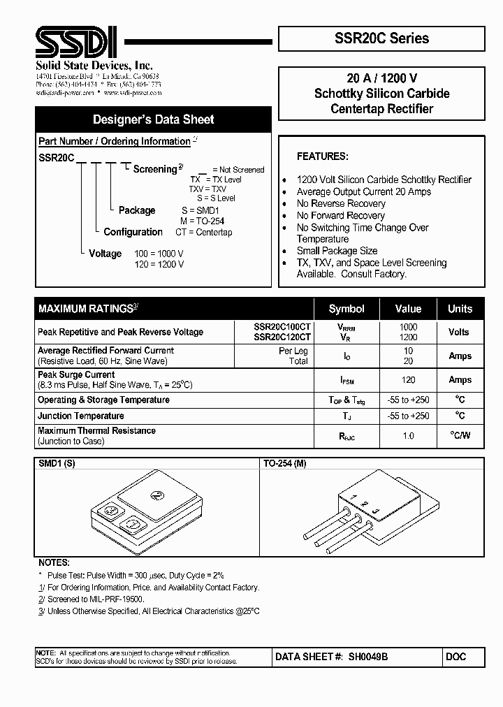 SSR20C100CT_4150778.PDF Datasheet