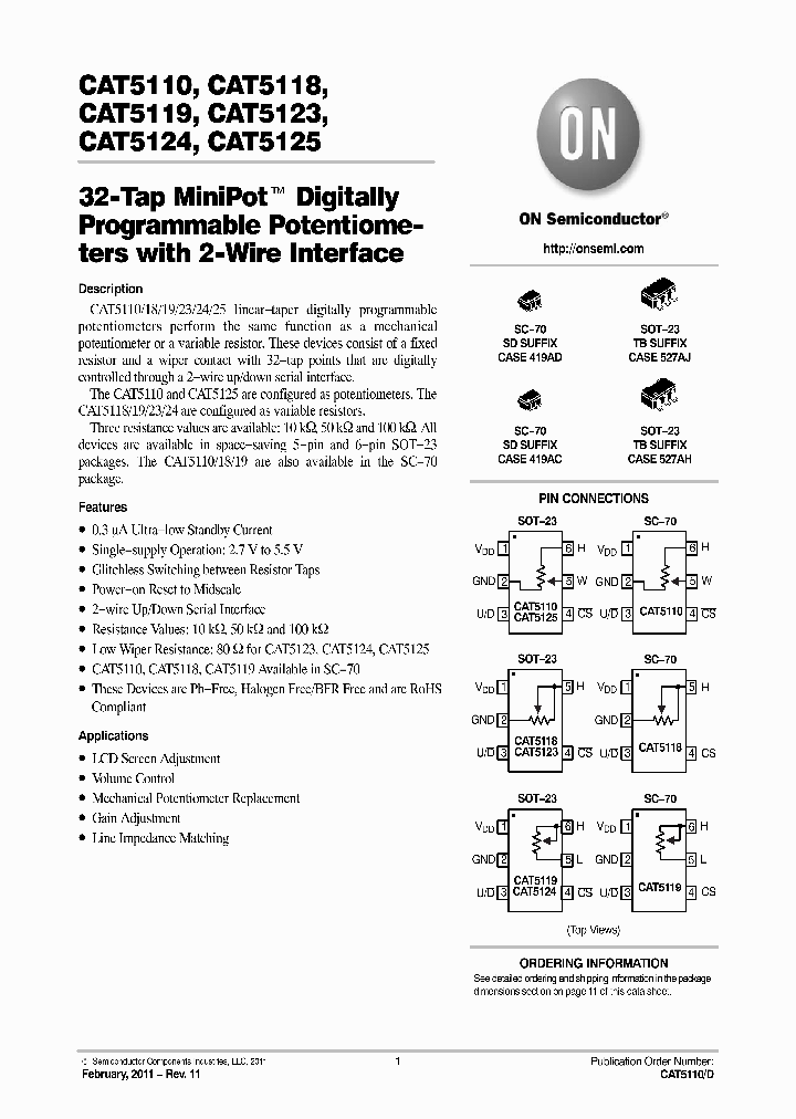 CAT5118SDI-10GT3_3917861.PDF Datasheet