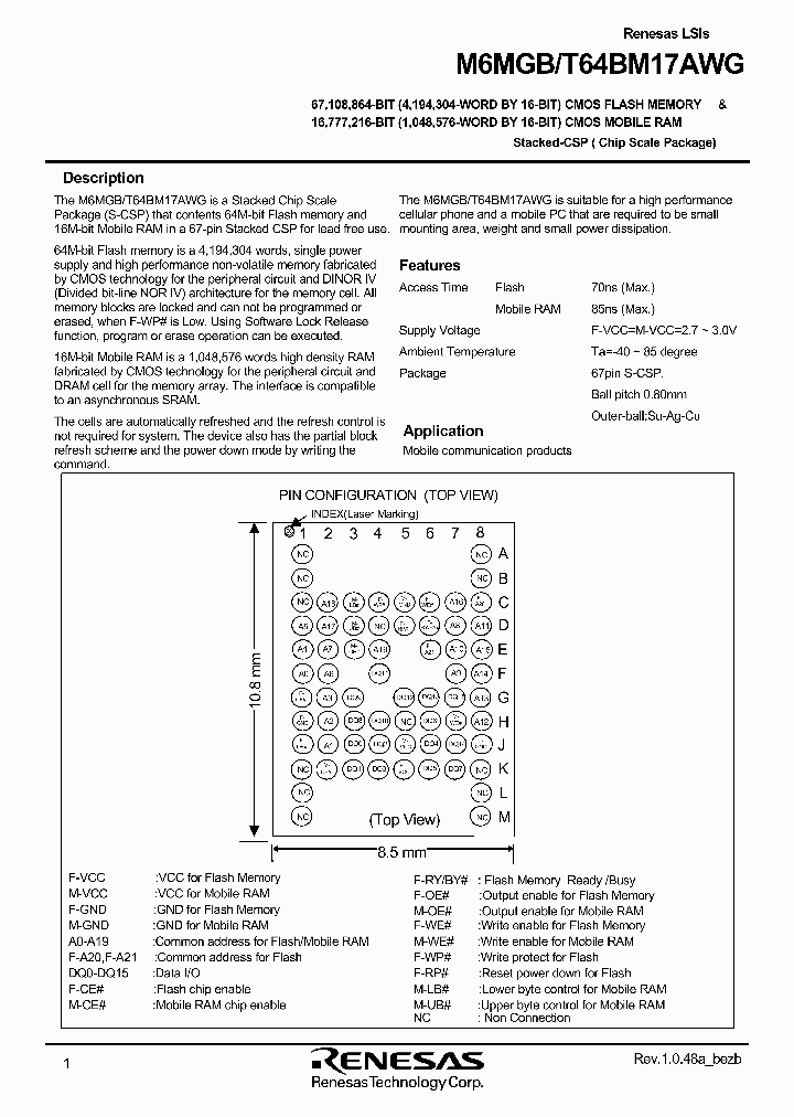 M6MGB64BM17AWG_4154757.PDF Datasheet