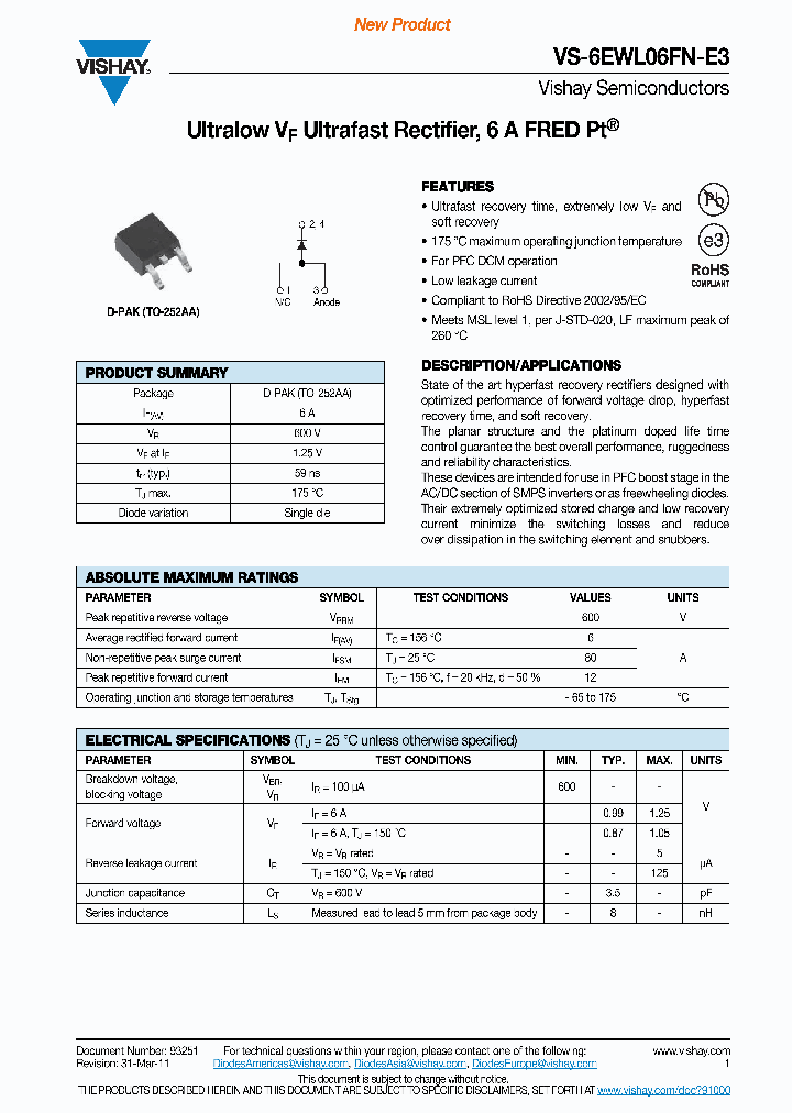 VS-6EWL06FN-E3_4157790.PDF Datasheet