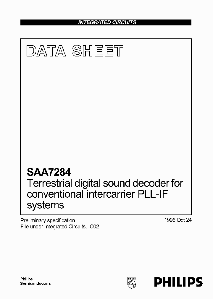 SAA7284GP_4171309.PDF Datasheet