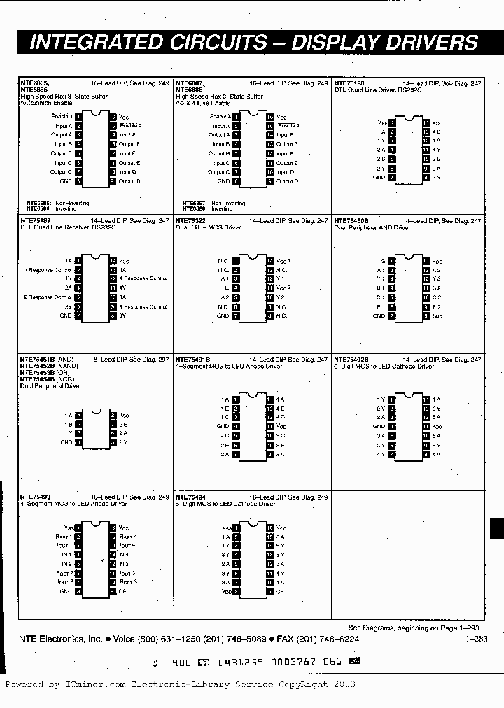 NTE75450B_3965996.PDF Datasheet