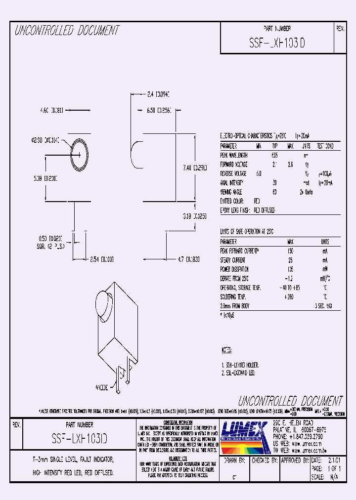 SSF-LXH103ID_4175471.PDF Datasheet