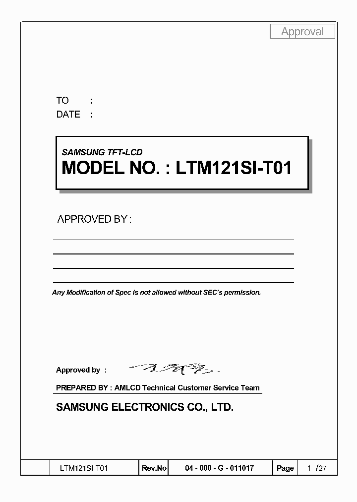 LTM121SI-T01_4178265.PDF Datasheet