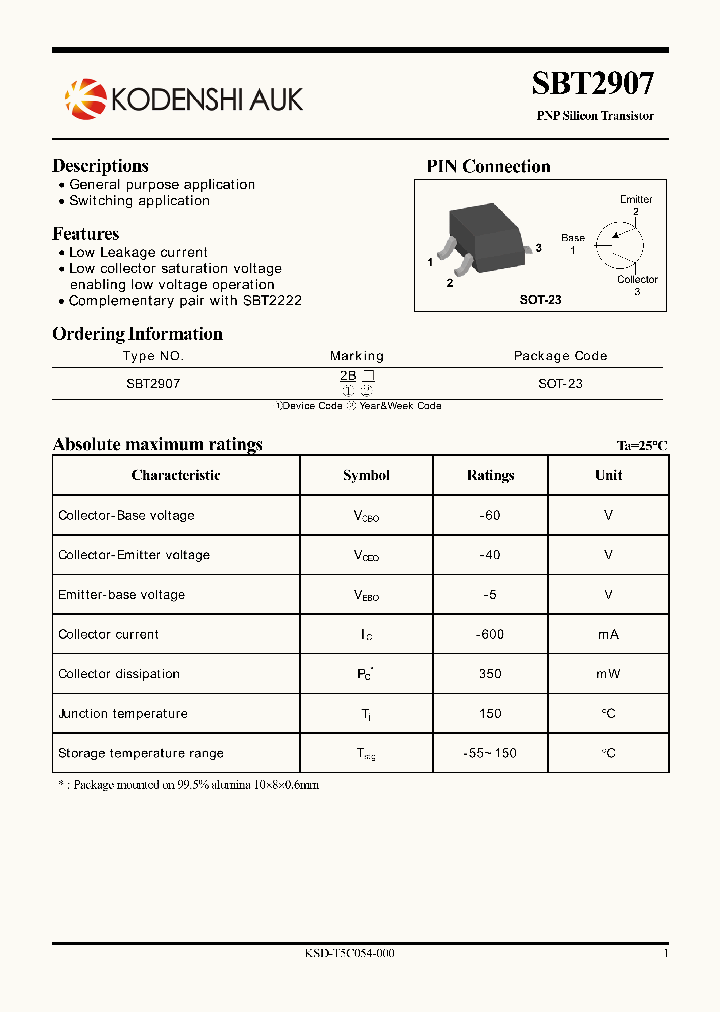 SBT2907_4203660.PDF Datasheet