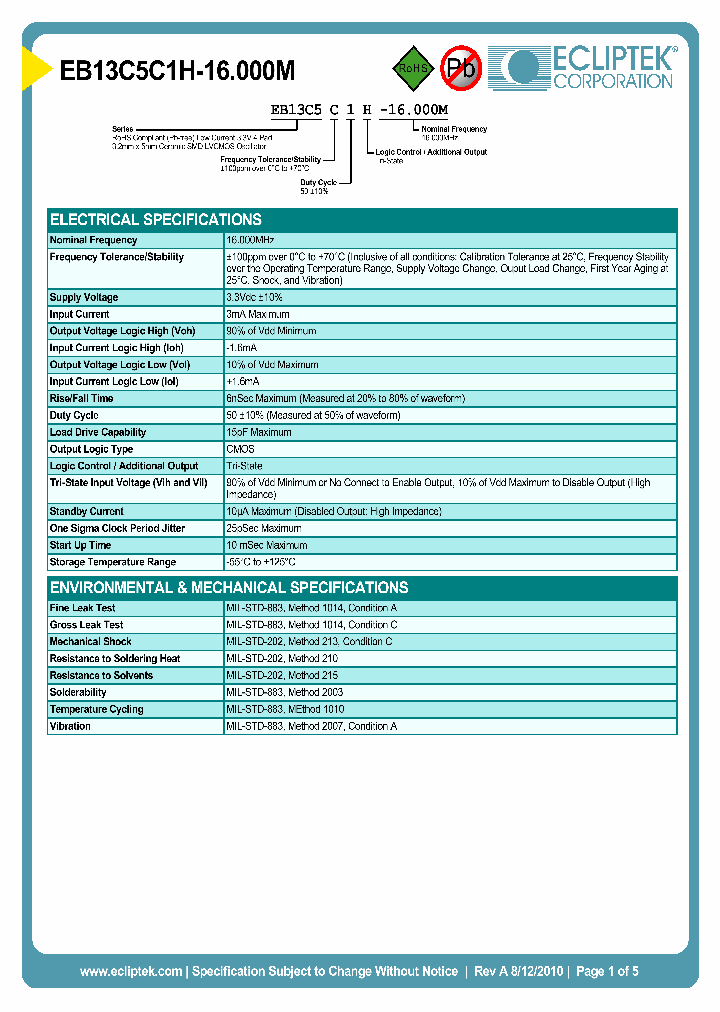 EB13C5C1H-16000M_4096746.PDF Datasheet