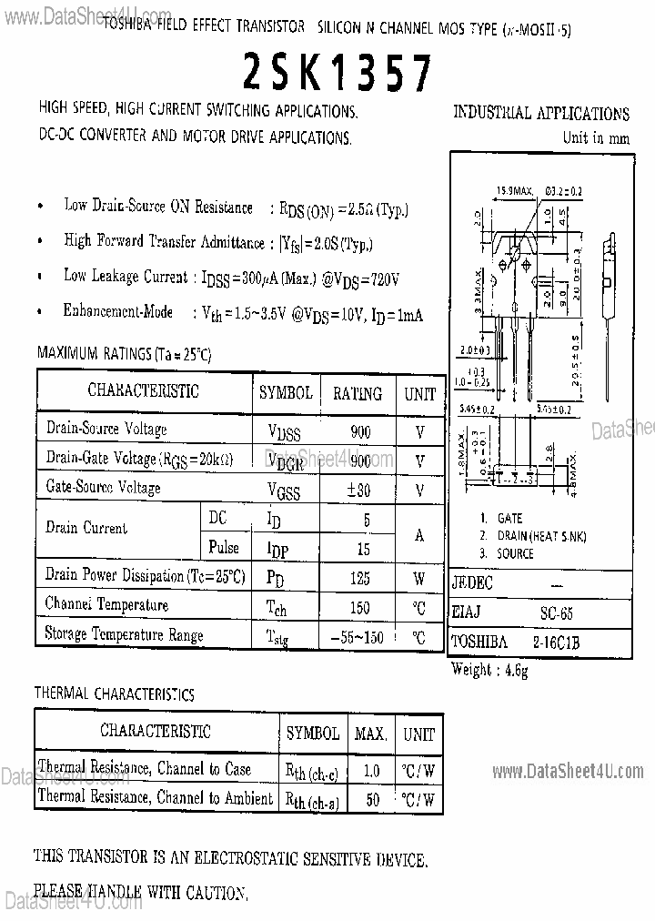 2SK1357_4235826.PDF Datasheet