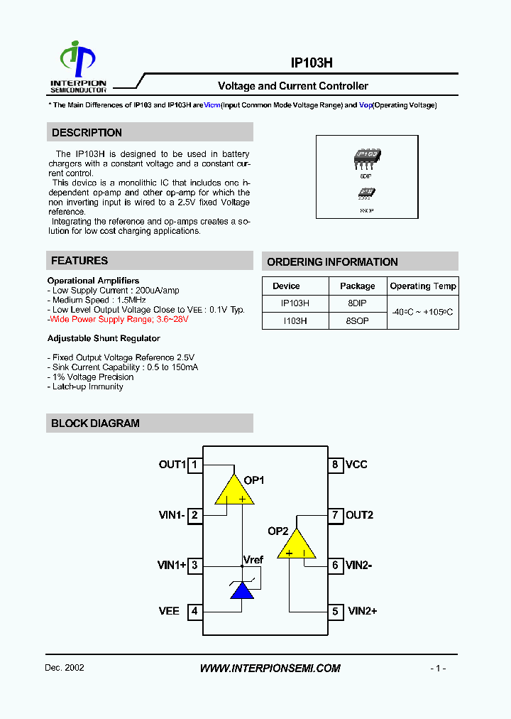 I103H_4114706.PDF Datasheet