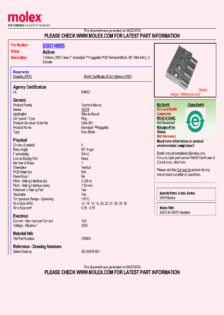 39374-0805_4237391.PDF Datasheet