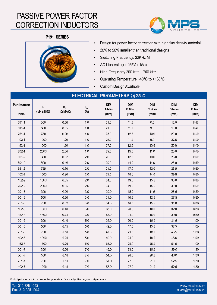 P191-751-10_4240324.PDF Datasheet