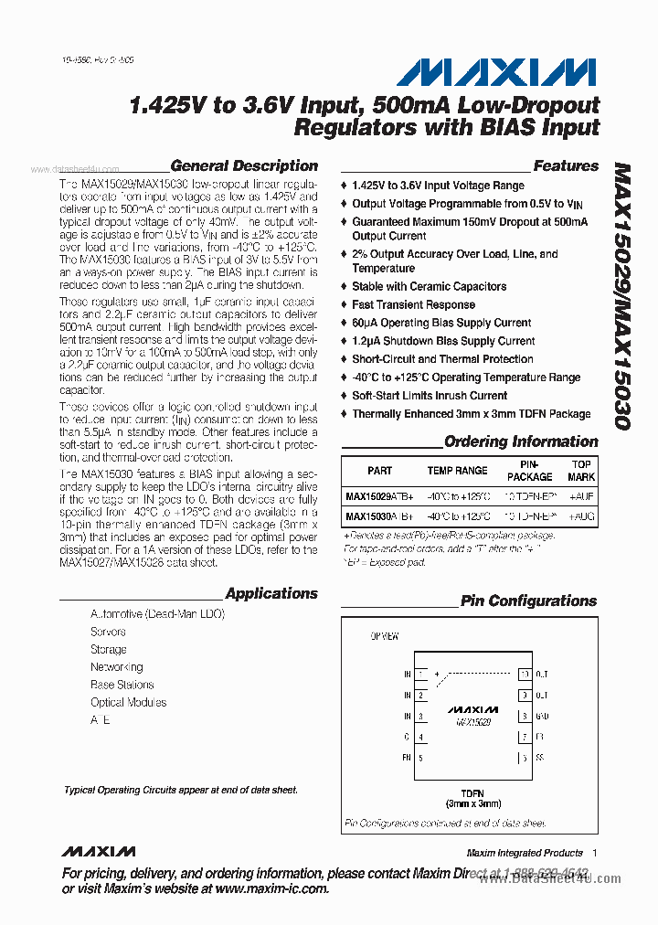 MAX15030_4240627.PDF Datasheet