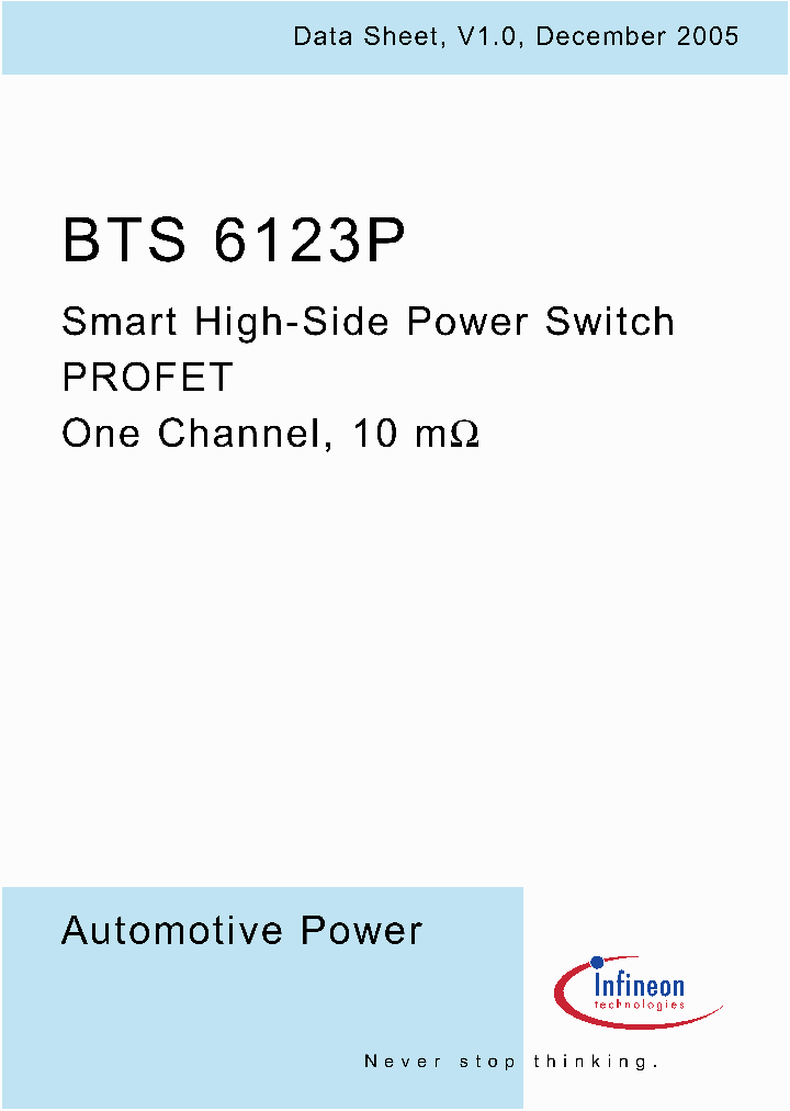 BTS6123P_4166830.PDF Datasheet