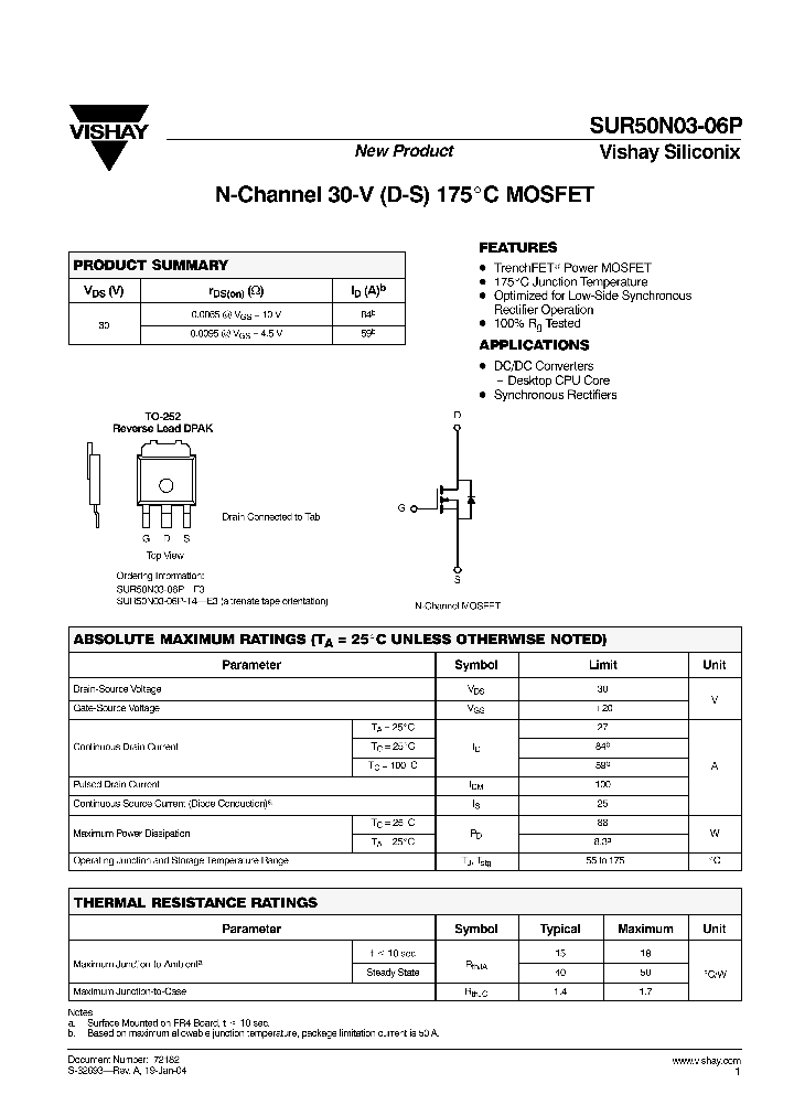 SUR50N03-06P_4190299.PDF Datasheet