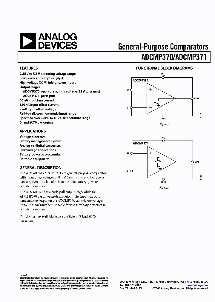 ADCMP370AKSZ-REEL7_4192950.PDF Datasheet