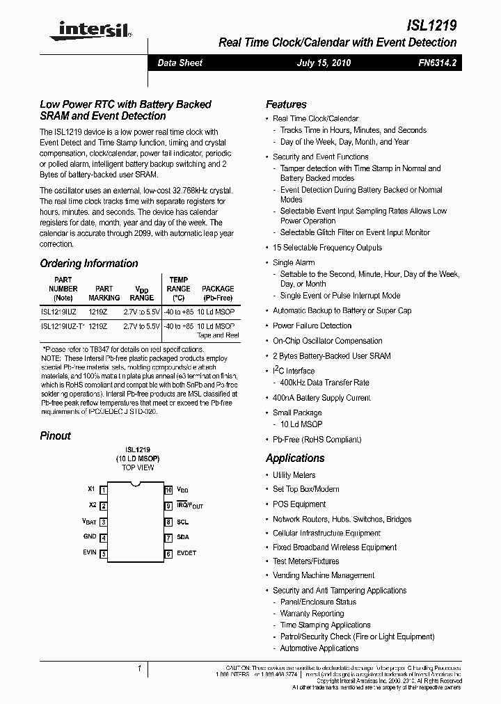 ISL1219IUZ-T_4194436.PDF Datasheet