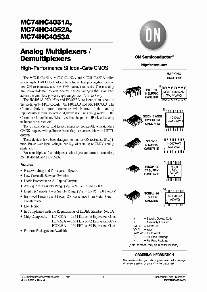 MC74HC4052ADWR2G_4240962.PDF Datasheet