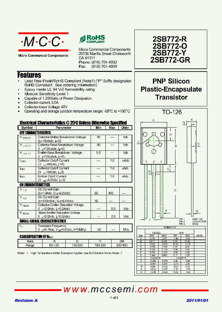 2SB772-Y_4274040.PDF Datasheet