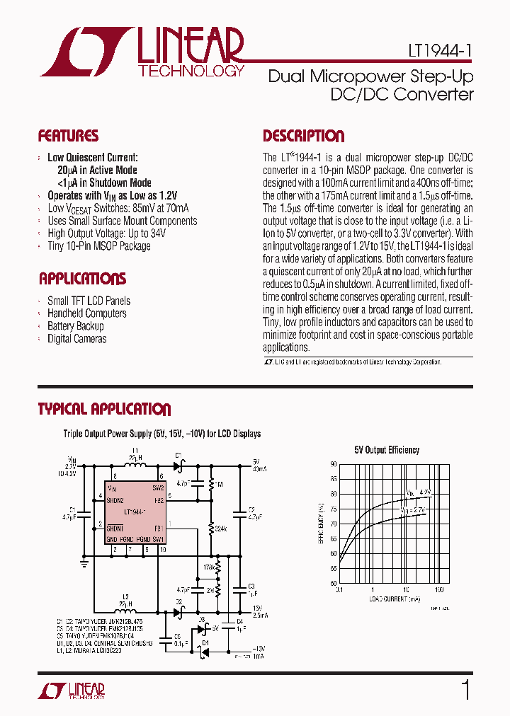 LT1944-1EMSTR_4283365.PDF Datasheet