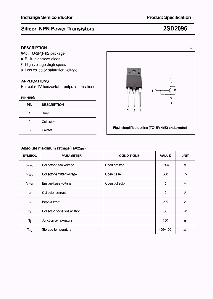 2SD2095_4284810.PDF Datasheet