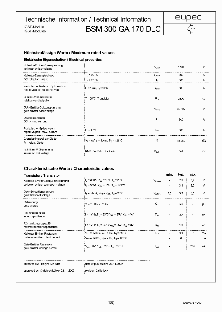 BSM300GA170DLC_4285003.PDF Datasheet