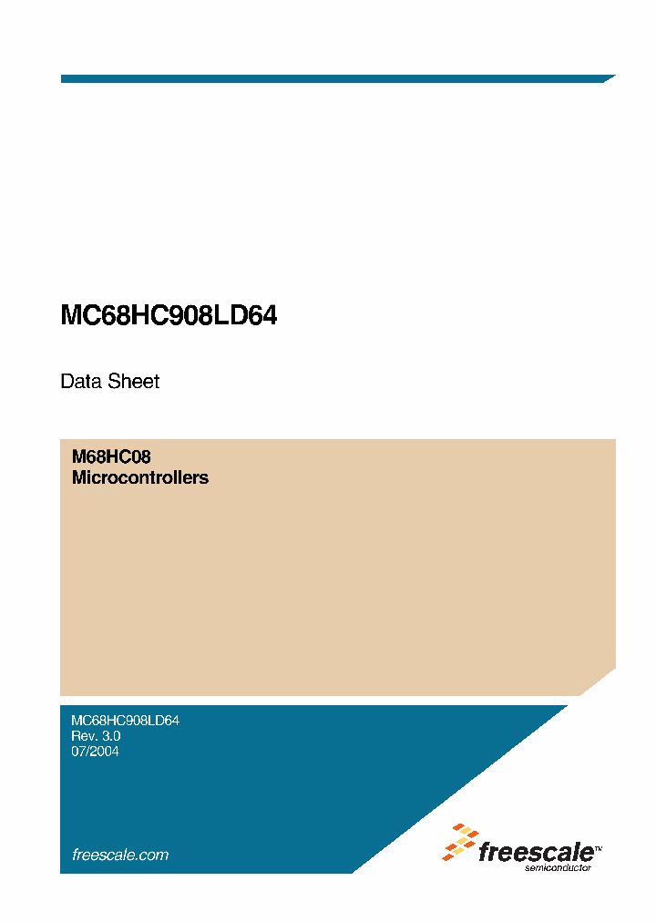 MC68HC908LD64IFU_4315380.PDF Datasheet