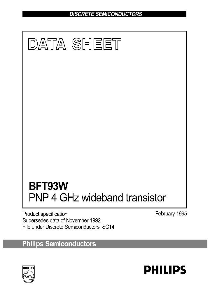 BFT93T1_4321141.PDF Datasheet