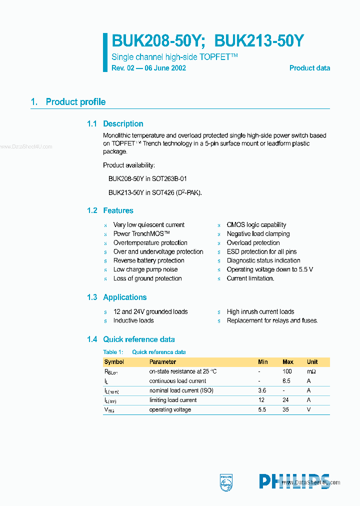 BUK213-50Y_4330756.PDF Datasheet