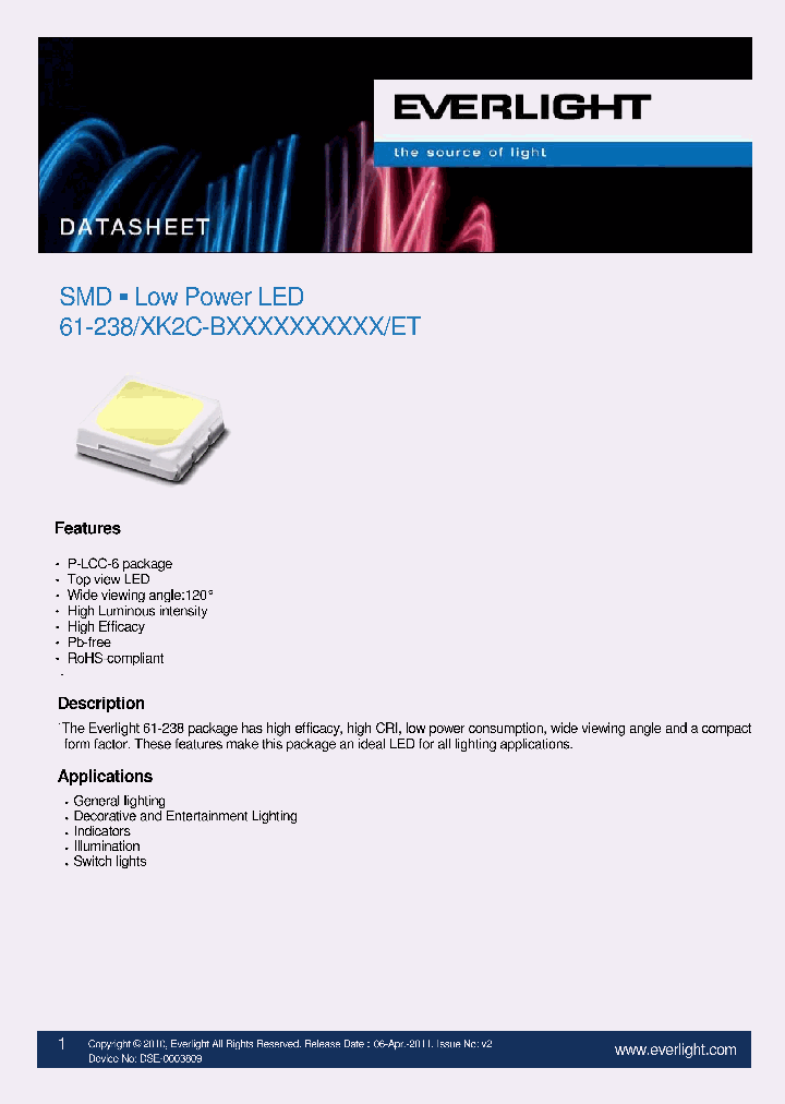 61-238XK2C-BXXXXXXXXXX-ET_4359708.PDF Datasheet