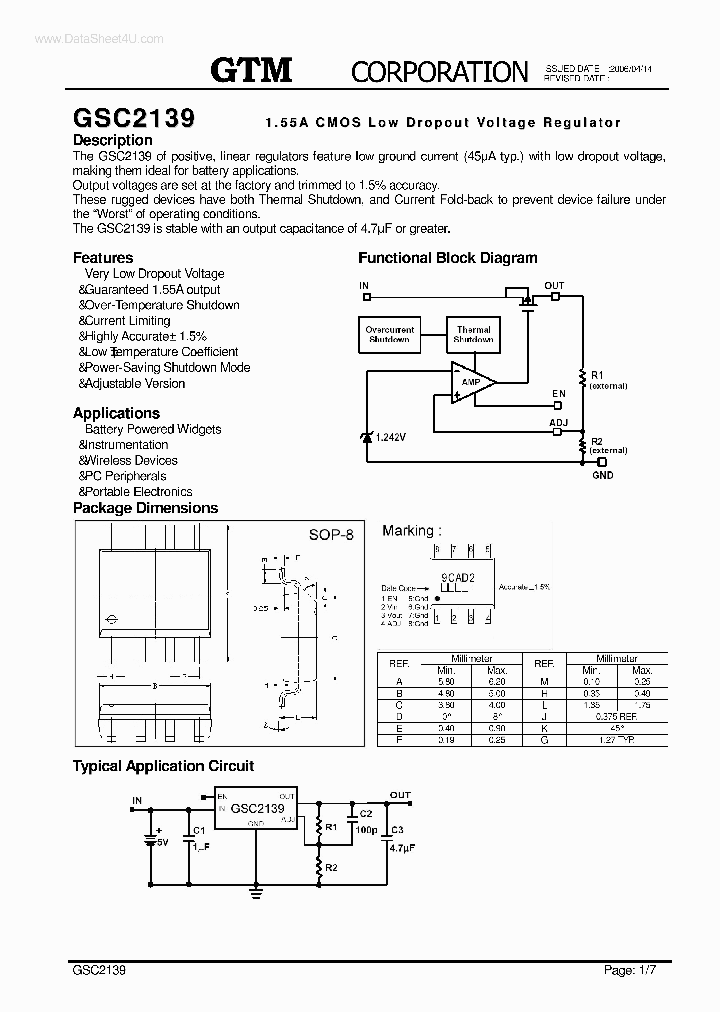 GSC2139_4360033.PDF Datasheet