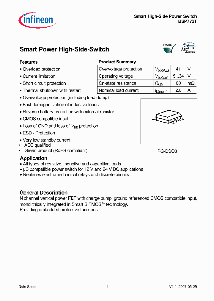 BSP772T_4363443.PDF Datasheet