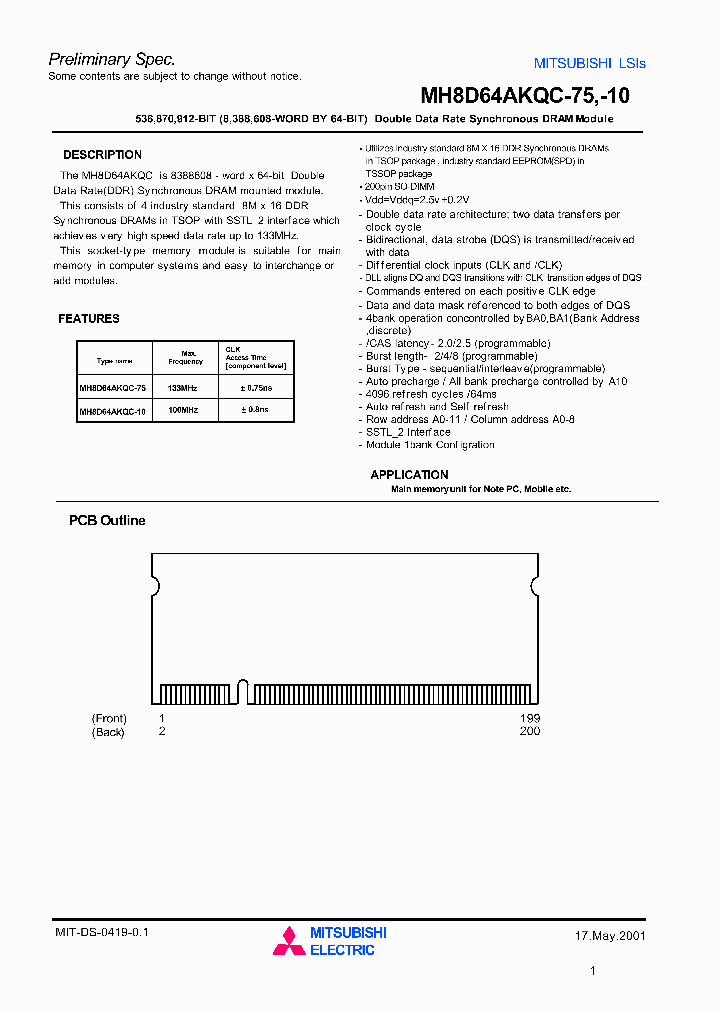 MH8D64AKQC-75_4384592.PDF Datasheet