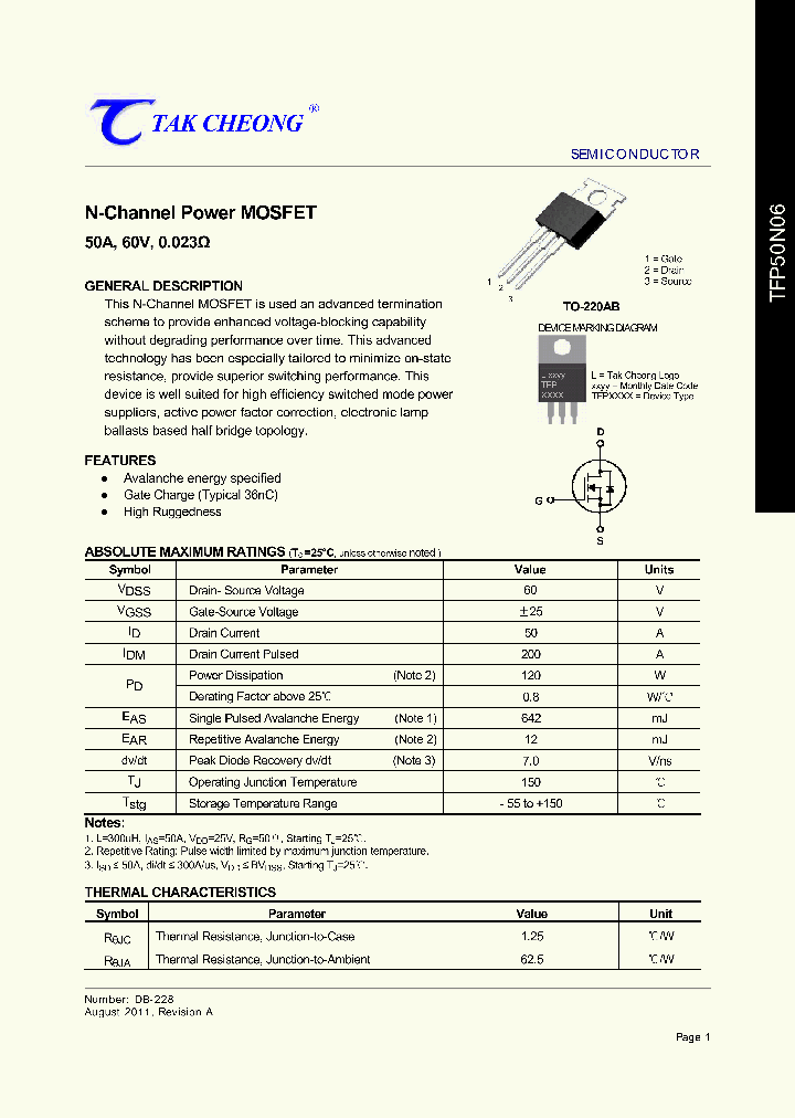 TFP50N06_4393182.PDF Datasheet