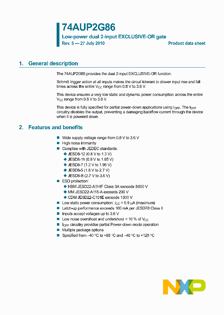 74AUP2G86DC_4402313.PDF Datasheet