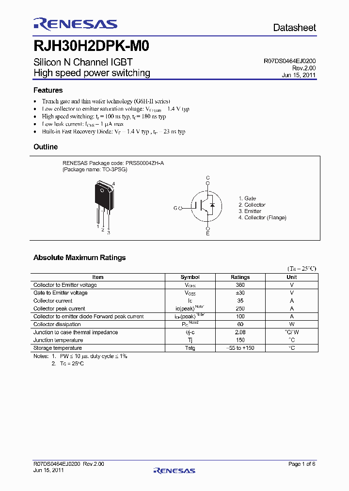 RJH30H2DPK-M0_4411236.PDF Datasheet