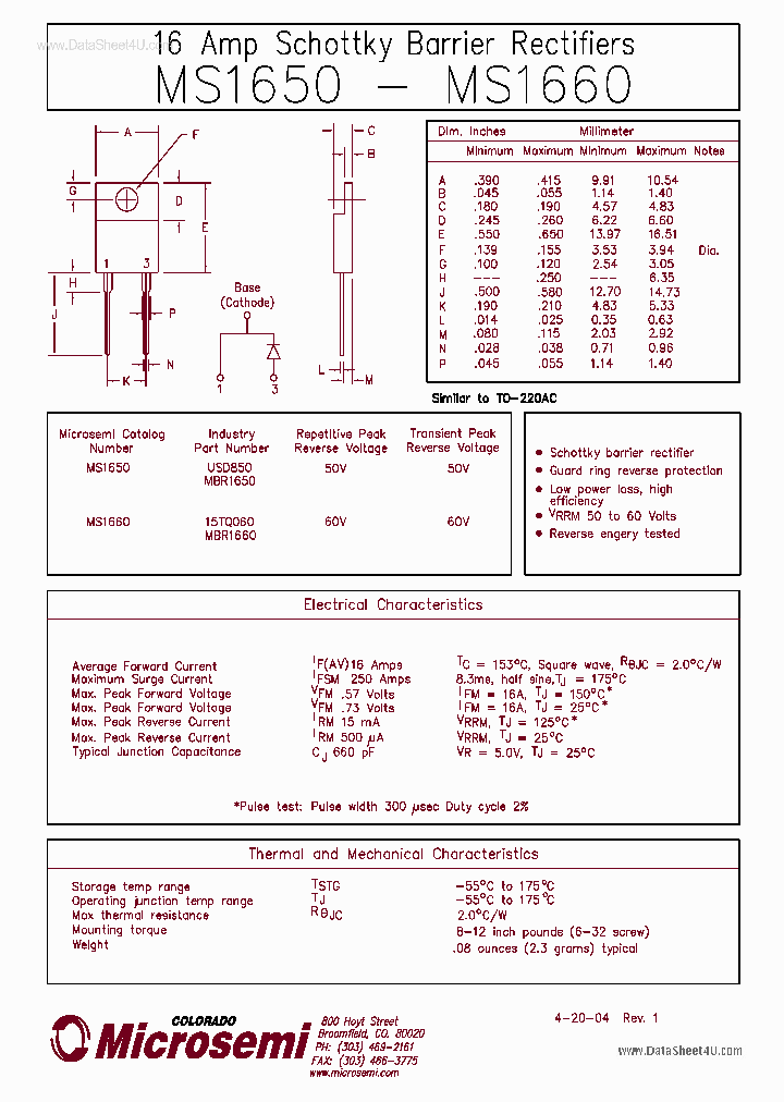 MS1660_4441799.PDF Datasheet