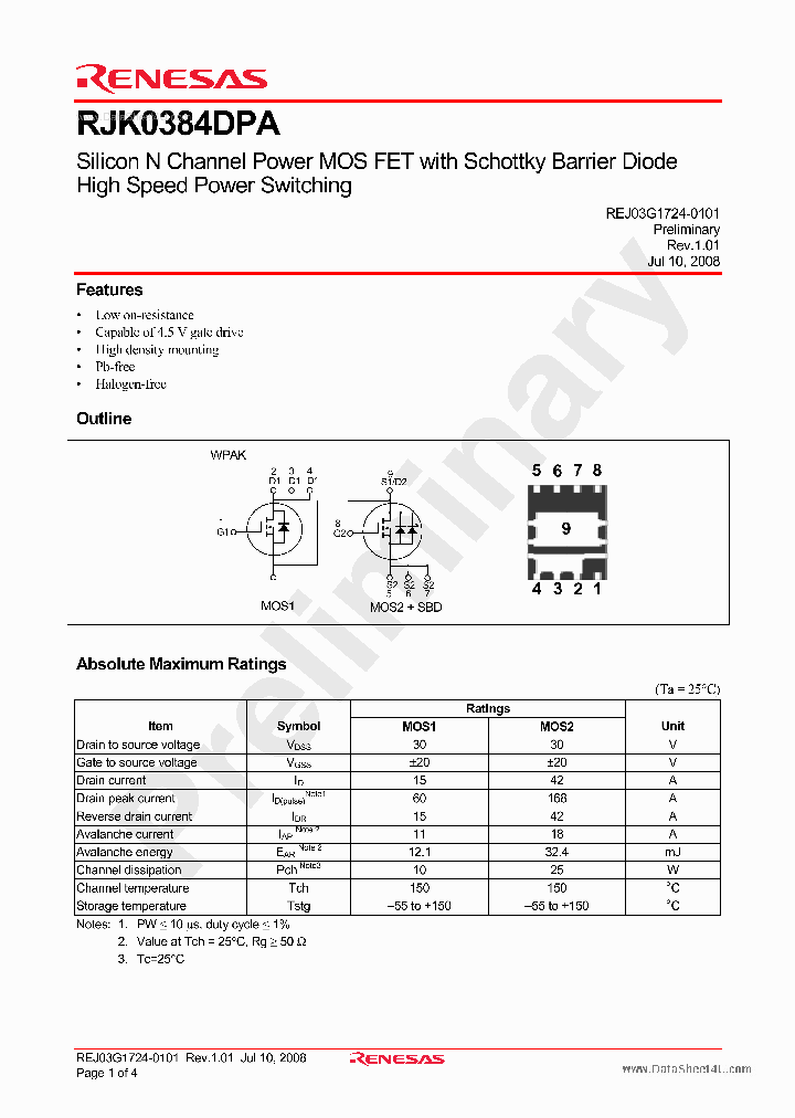 RJK0384DPA_4469025.PDF Datasheet