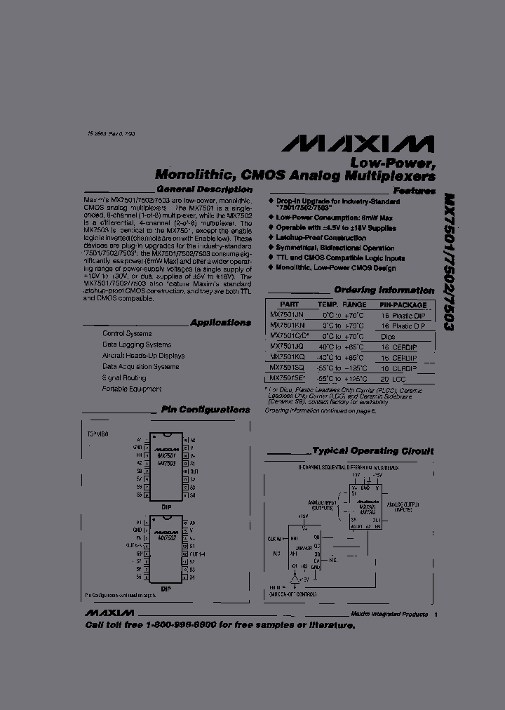 MAX7503_4489874.PDF Datasheet