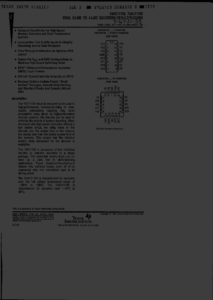 54AC11139FK_4493687.PDF Datasheet