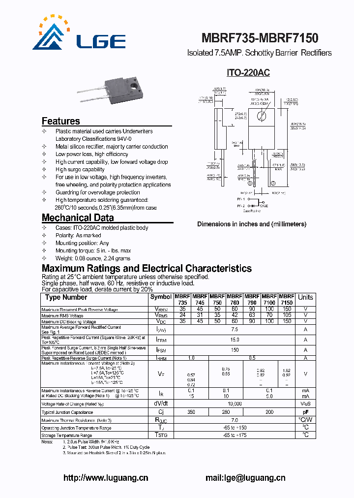 MBRF7100_4497726.PDF Datasheet