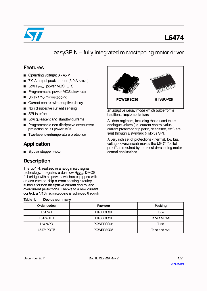 L6474HTR_4505350.PDF Datasheet