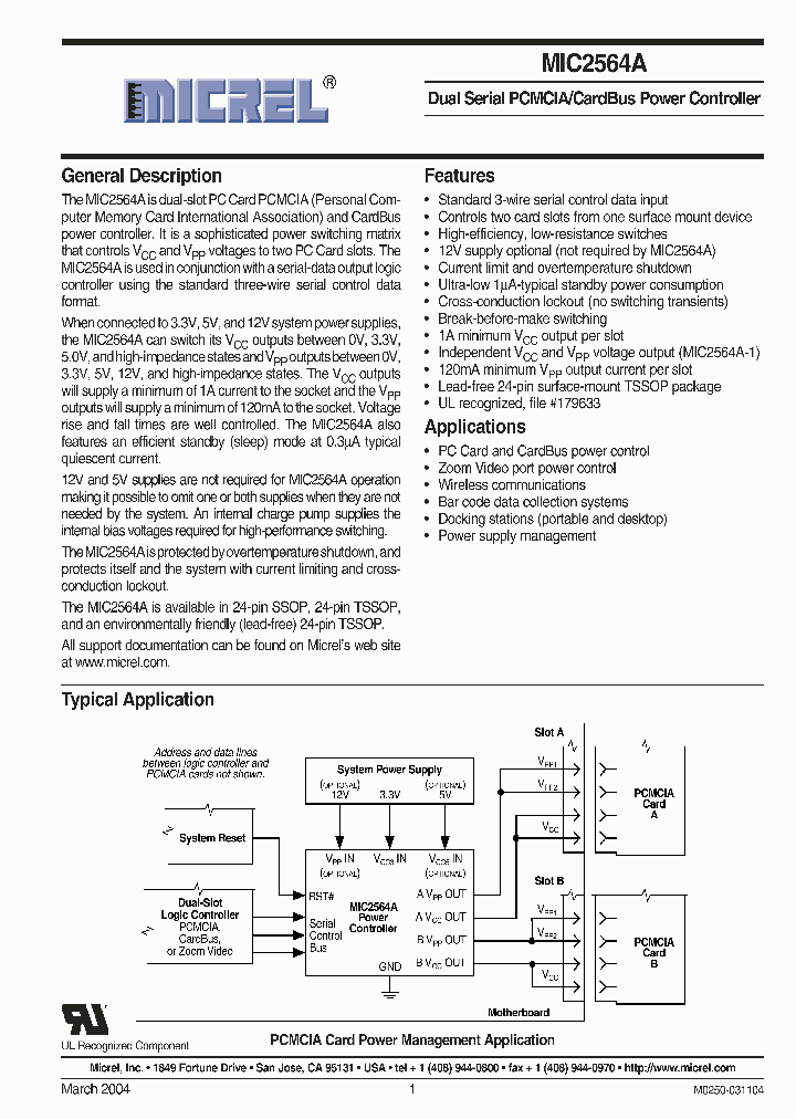 MIC2564A-0YTS_4525554.PDF Datasheet