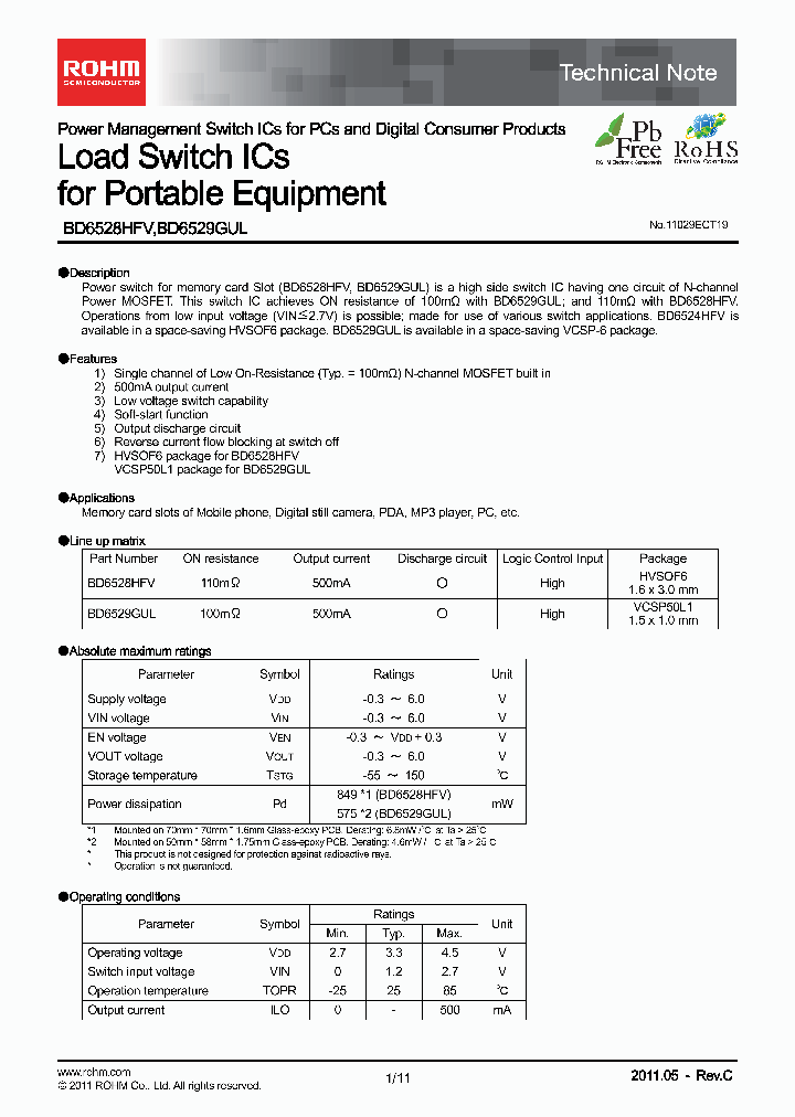 BD6529GUL_4528197.PDF Datasheet